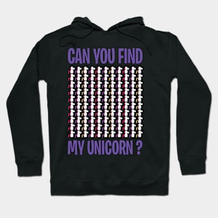 Can you find my unicorn? Hoodie